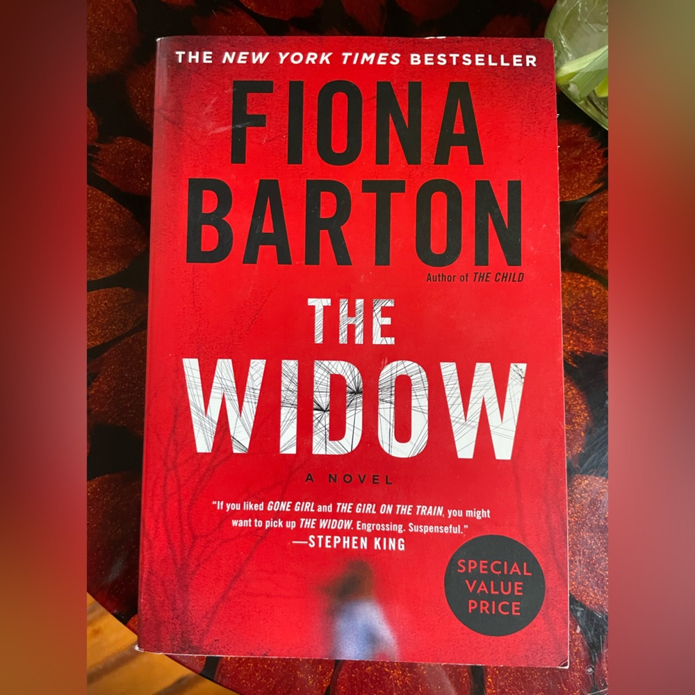 3/$25💥Bestseller, Fiona Barton, The Widow, Large Print Paperback Mystery Book